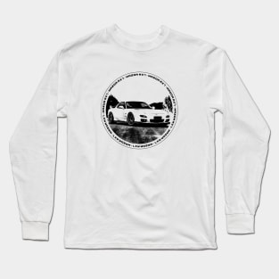 MAZDA RX-7 FD Black 'N White 4 Long Sleeve T-Shirt